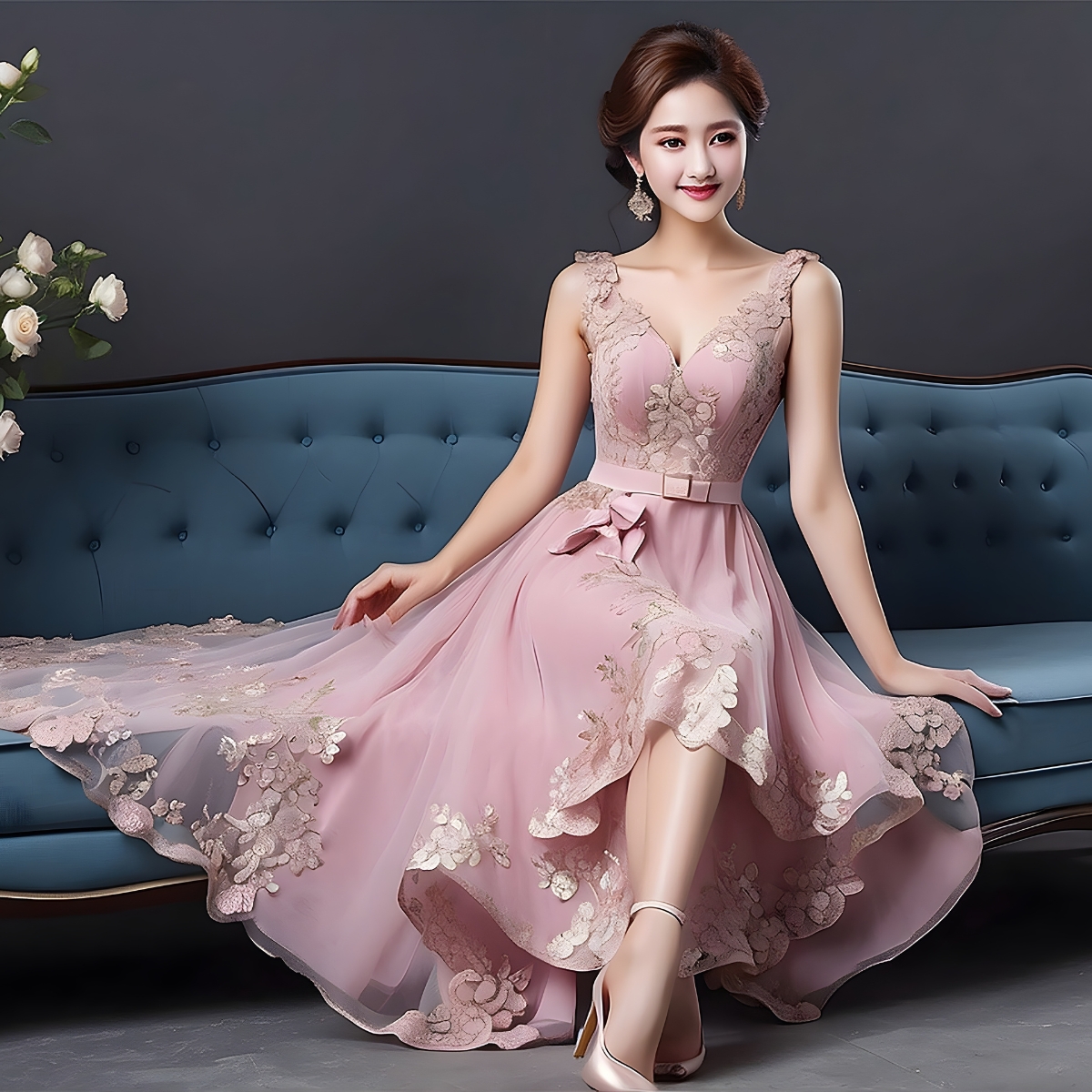 Pink Lace Cocktail